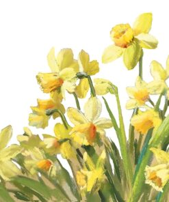 Șervețel - Golden Daffodils - 33x33 cm