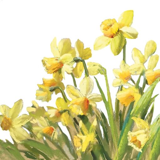 Șervețel - Golden Daffodils - 33x33 cm 1
