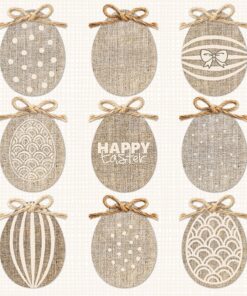 Șervețel - Natural Easter - 33x33 cm