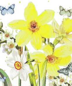 Șervețel - Watercolor Narcissus - 33x33 cm