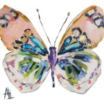 Șervețel decoupage - Farfalla - 33x33 cm