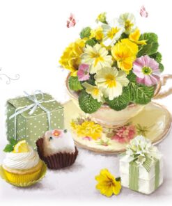 Șervețel decoupage - Tea Surprise - 33x33 cm