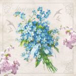Șervețel decoupage – Laura – 25x25 cm