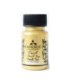 Vopsea acrilică – Dora metalic – rich gold – 50 ml