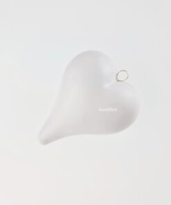 Inimă – decorațiune crăciun – 10 cm