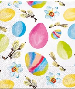 Șervețel - Daffodills Easter - 33x33 cm