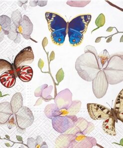 Șervețel - Orchidea Butterfly - 33x33 cm