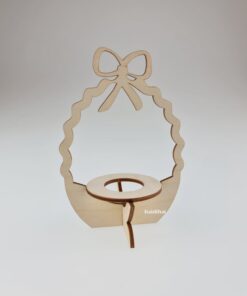 Suport pentru ou - placaj - 9,5x7,5x13,5 cm
