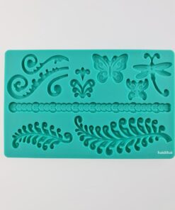 Matriță silicon - The field elements - 19x12,3 cm