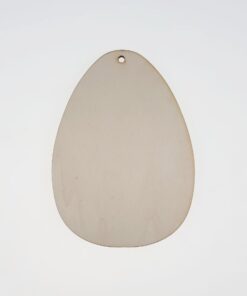 Decorațiune - Ou din Lemn - 16x11,3 cm