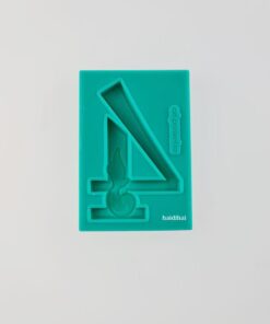 Matriță silicon - Cifra 4 - 8x5,5 cm