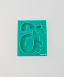 Matriță silicon - Cifra 6 - 8x6,5 cm