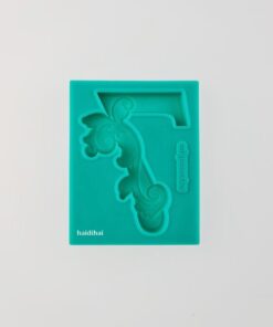 Matriță silicon - Cifra 7 - 8x6 cm