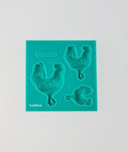 Matriță silicon - Rooster - 8x8 cm
