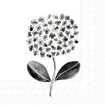 Șervețel - All About Black and White - 33x33 cm