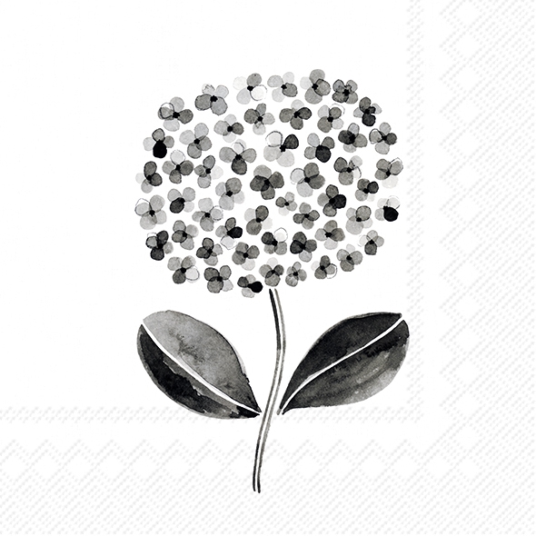 Șervețel - All About Black and White - 33x33 cm 1 Șervețel - All About Black and White - 33x33 cm