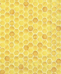 Șervețel - Bee Inspired yellow - 33x33 cm