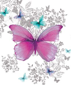Șervețel - Butterfly Pattern -33x33 cm