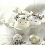 Șervețel - Cute Eggs - 33x33 cm