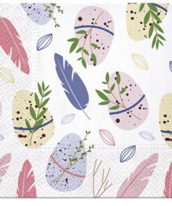 Șervețel - Easter Feather - 33x33 cm