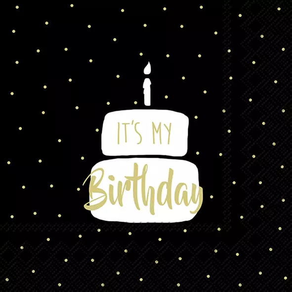 Șervețel - Its My Birthday - 33x33 cm 1 Șervețel - Its My Birthday - 33x33 cm