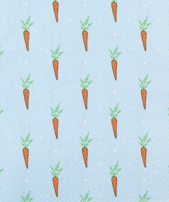 Șervețel -Just Carrots - 33x33 cm
