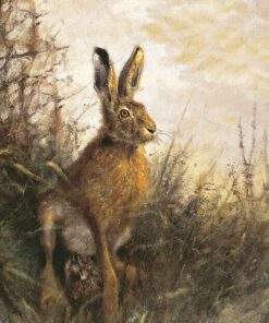 Șervețel - Portrait of Hare - 33x33 cm