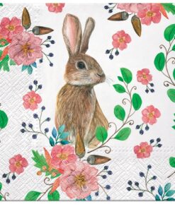 Șervețel - Rabbit Berries -33x33 cm