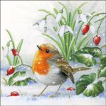 Șervețel - Robin - 33x33 cm