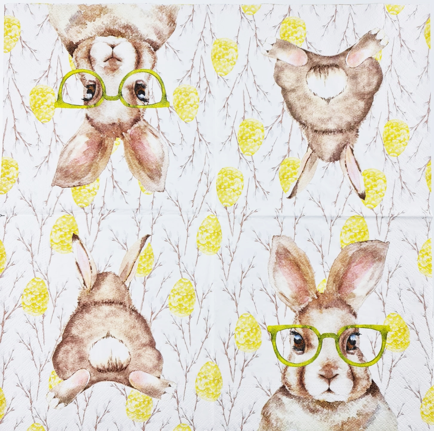 Șervețel - My Name Is Rabbit - 33x33 cm 3 Șervețel - My Name Is Rabbit - 33x33 cm - imagine 3