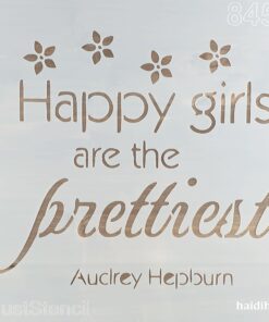 Șablon –Happy girls - 8458 – 30×30 cm