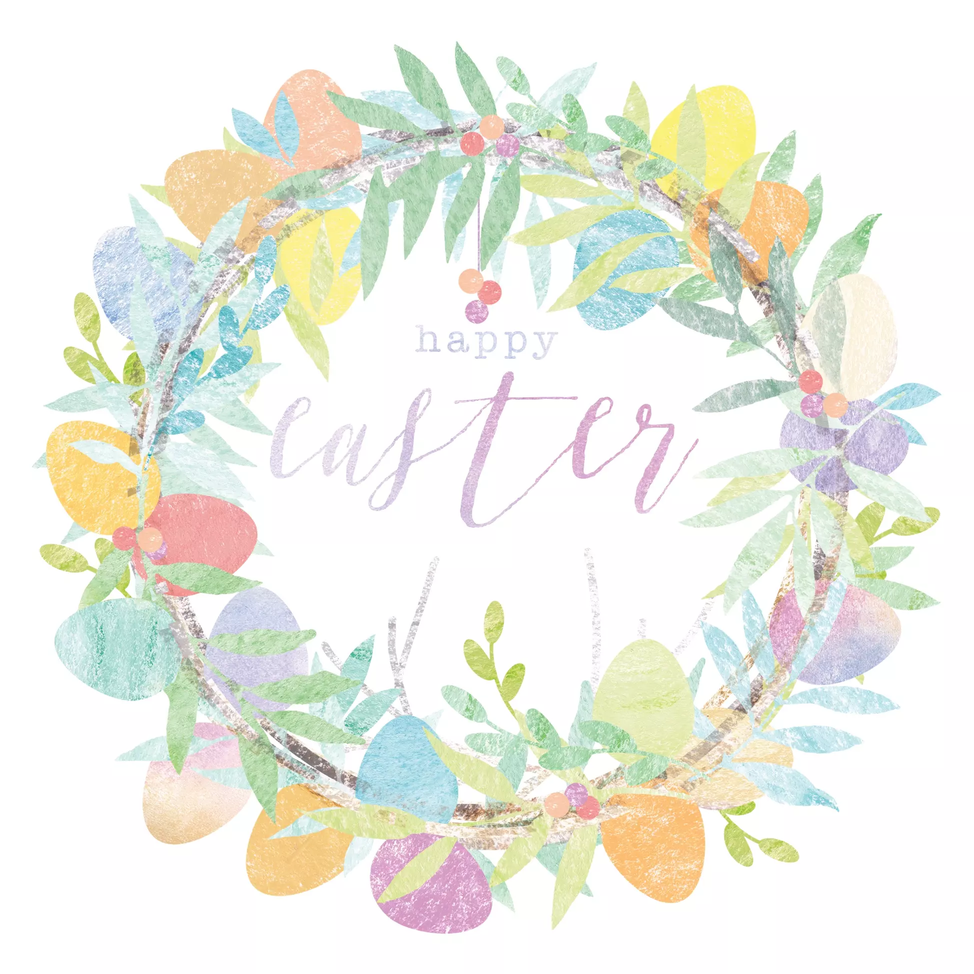 Șervețel - Easter Wreath - 33x33 cm 1 Șervețel - Easter Wreath - 33x33 cm