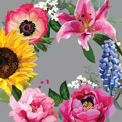 Șervețel - Fabulous Flowers - 33x33 cm 1