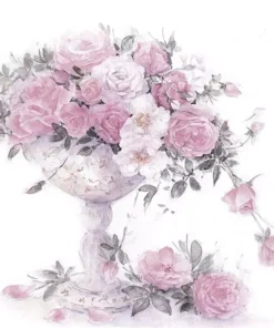 Șervețel - Flora Vintage - 33x33 cm