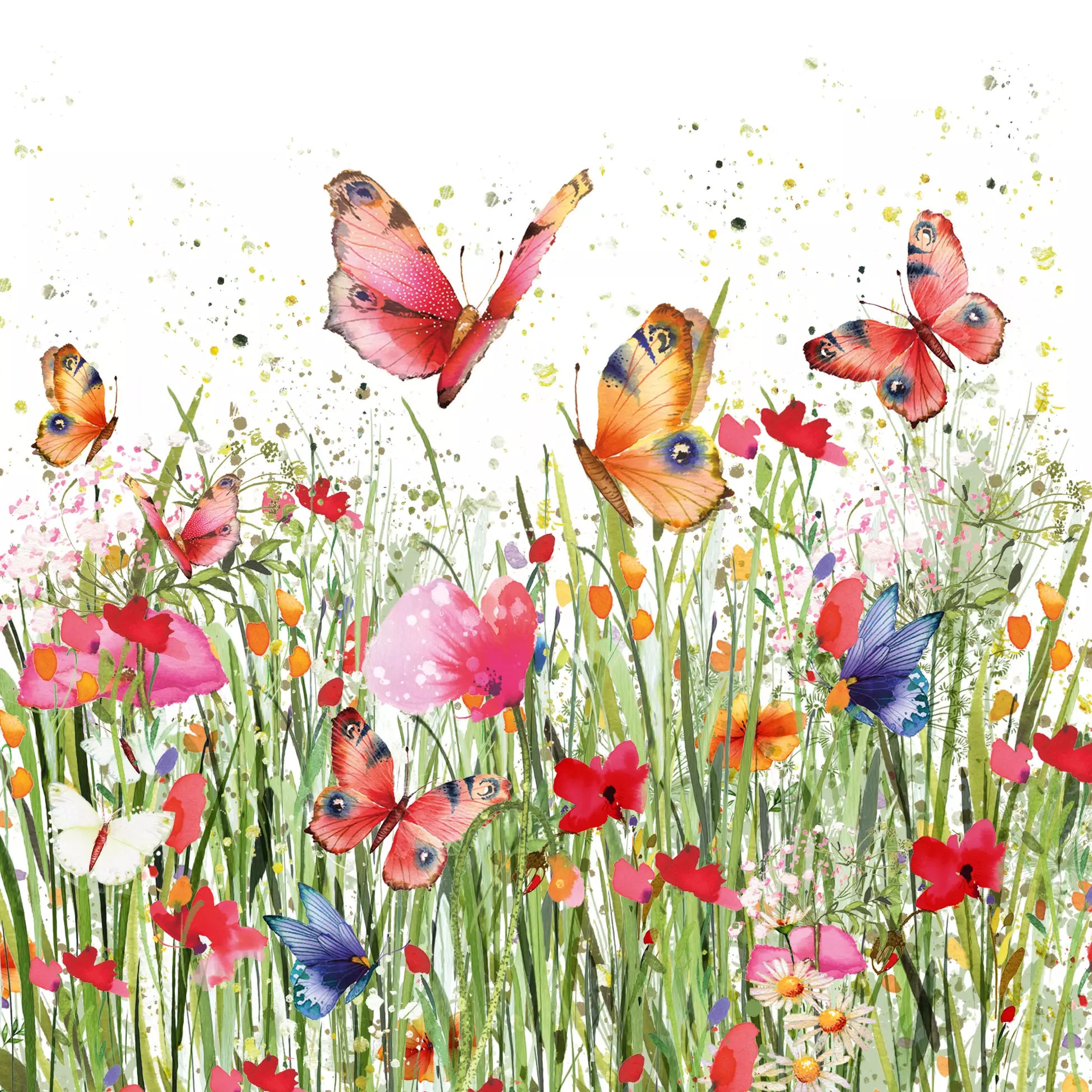 Șervețel - Flowerfield - 33x33 cm 1 Șervețel - Flowerfield - 33x33 cm