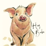 Șervețel - Hey Babe - 33x33 cm