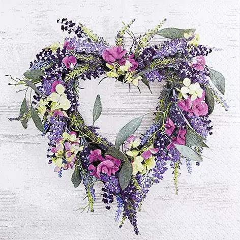 Șervețel - Lovely Wreath - 33x33 cm 1 Șervețel - Lovely Wreath - 33x33 cm