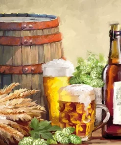 Șervețel – Beer and Hops – 33×33 cm