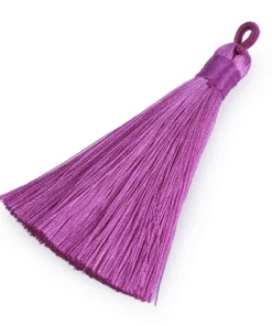 Canaf violet din fir de mătase- lungime 8 cm