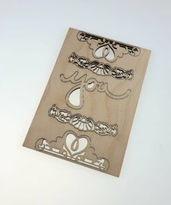 Elemente decorative -Love you