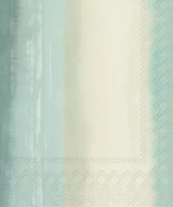Șervețel - Faded Stripe blue green - 33x33 cm