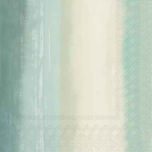 Șervețel - Faded Stripe blue green - 33x33 cm 1