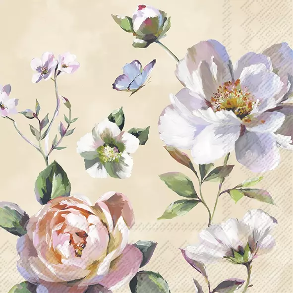 Șervețel - Jonna cream - 33x33 cm 1 Șervețel - Jonna cream - 33x33 cm