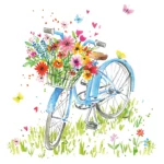 Șervețel - Ride my Bike - 33x33 cm