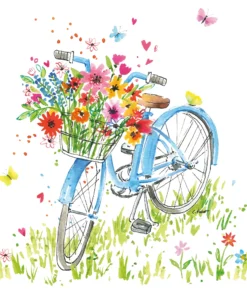 Șervețel - Ride my Bike - 33x33 cm