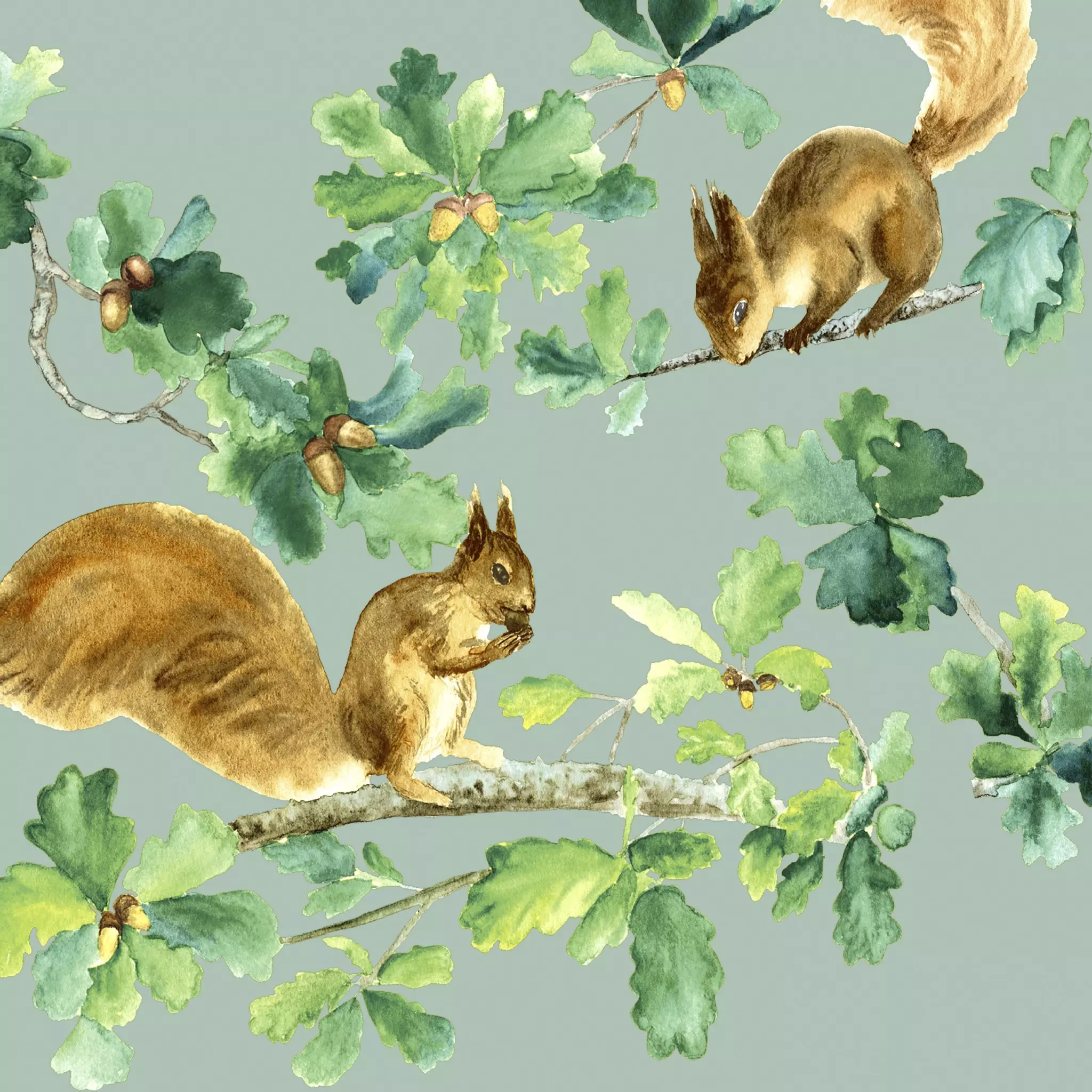 Șervețel - Squirrels - 33x33 cm 1 Șervețel - Squirrels - 33x33 cm