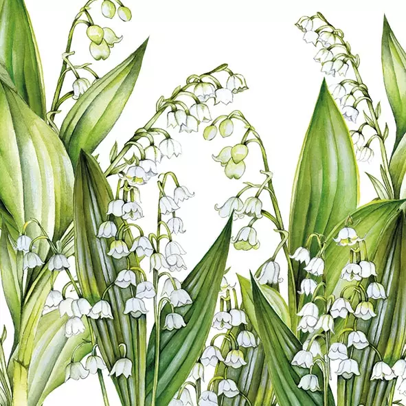 Șervețel - Sweet Lily - 33x33 cm 1 Șervețel - Sweet Lily - 33x33 cm