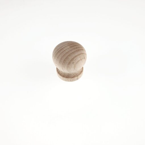 Buton lemn - rotund - 2,2x2,2 cm 1