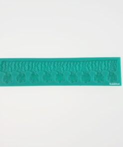 Matriță silicon - Border Knitted - 16,3x 4 cm