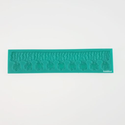 Matriță silicon - Border Knitted - 16,3x 4 cm 1